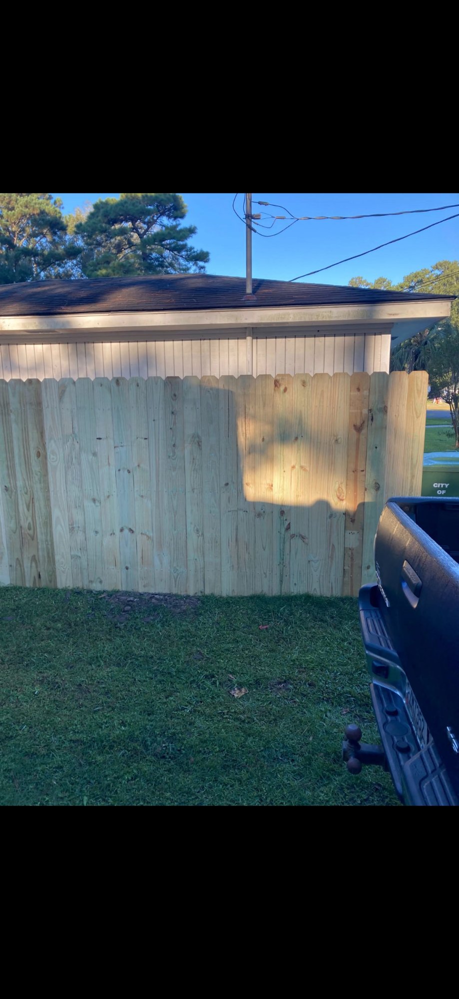 Wood Privacy Fence