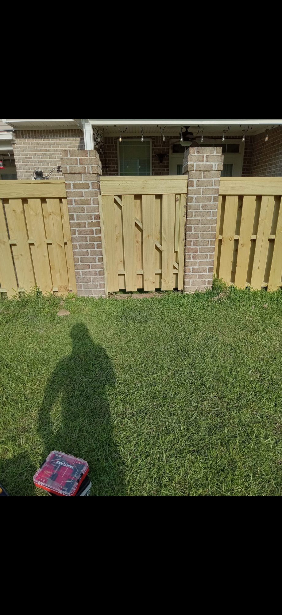 Shadowbox Gate Install