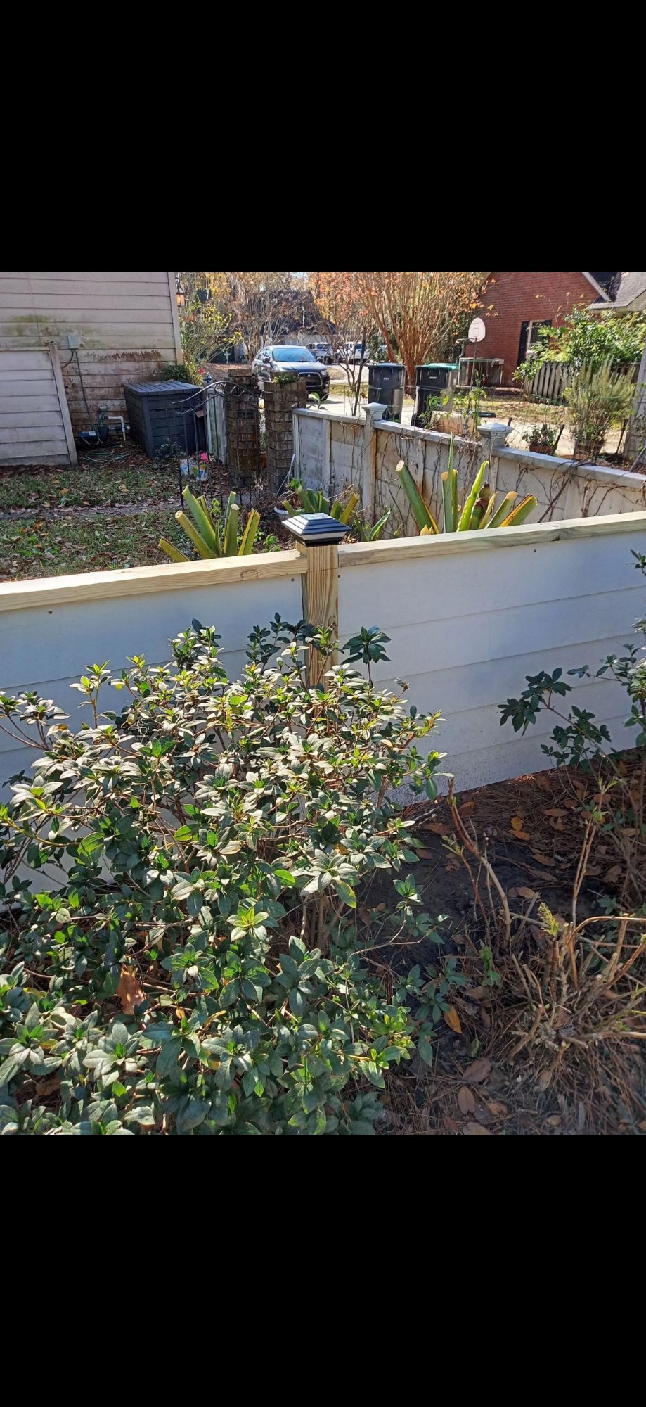 Vinyl Fence Install